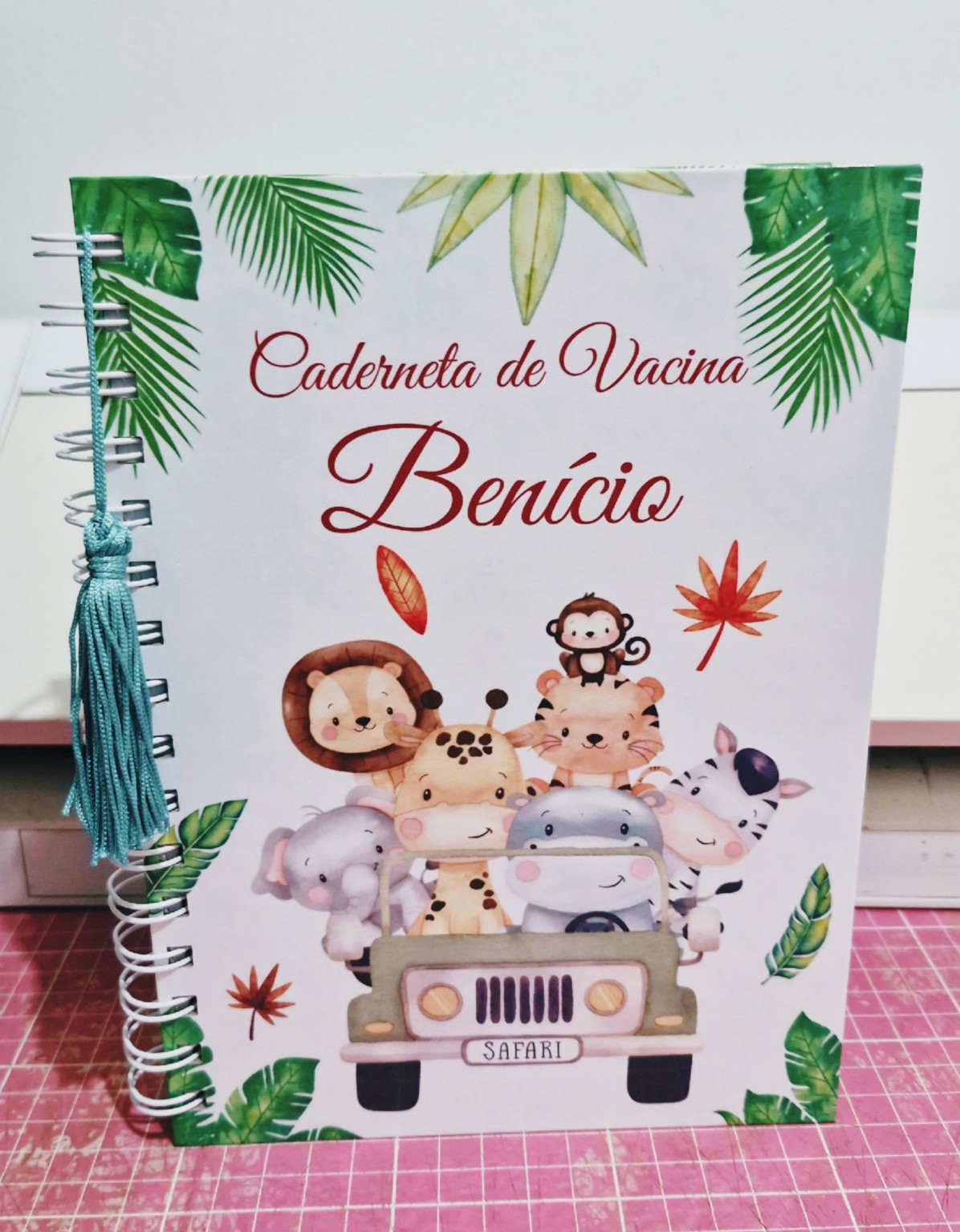 Caderneta personalizada